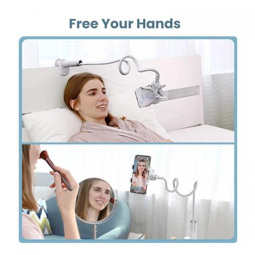 Гнучкий механічний утримувач/підставка для смартфона Ugreen LP133 (Білий) Гнучкий механічний утримувач/підставка для смартфона Ugreen LP133 (Білий)