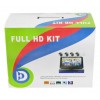 Комплект відеоспостереження бездротової DVR KIT CAD Full HD UKC 8004/6673 WiFi 4ch набір на 4 камери