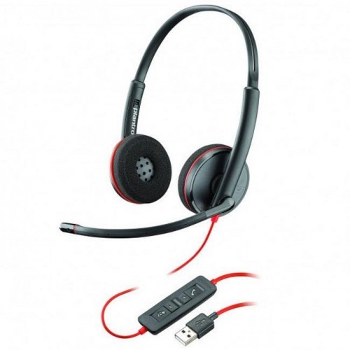 Гарнітура для кол центру навушники провідні Plantronics Blackwire C3220 USB-A (209745-201) N