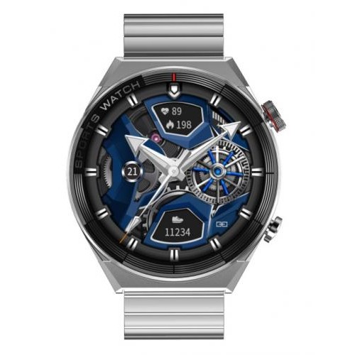 Розумний годинник UWatch DT3 Nitro Mate Steel Silver