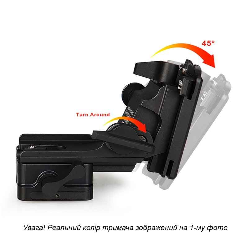 Універсальне NVG кріплення c HORN та DOVETAIL інтерфейсами для ПНБ PVS-7/14/15/18/21/31 Norotos CL24-0237, коричневий