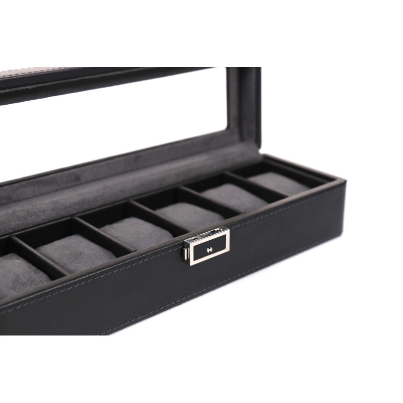 Скринька для зберігання годинників Salvadore CR/151/6.BG Чорний