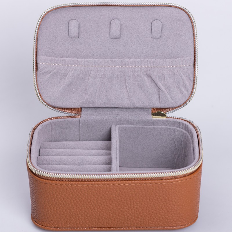 Скринька для прикрас YIWU 13x9x6 см Коричневий (HP-5-26BR)