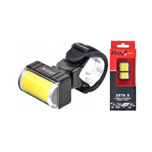 Фара передня ProX Zeta S Cob Led 160 Lm 500 mAh USB (A-O-B-P-0419) Фара передня ProX Zeta S Cob Led 160 Lm 500 mAh USB (A-O-B-P-0419)