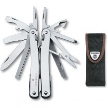 Мультитул Victorinox Swisstool Spirit X 105 мм 24 функцій Сріблястий (3.0224.N)