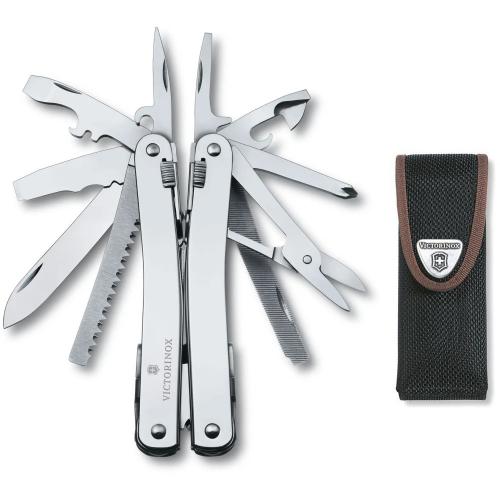 Мультитул Victorinox Swisstool Spirit X 105 мм 24 функцій Сріблястий (3.0224.N) Мультитул Victorinox Swisstool Spirit X 105 мм 24 функцій Сріблястий (3.0224.N)