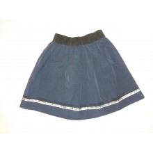 Спідниця шкільна для дівчинки Fashion р.128-134 см. Темно-синій(ю367)