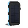 УМБ Power Bank Solar ES1600 ліхтарик + компас із сонячною панеллю 16000 mAh Вологозахищений (ES16000)