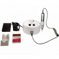 Апарат фрезер SalonHome T-ZS-605-white круглий для манікюру 35000 оборотів White Апарат фрезер SalonHome T-ZS-605-white круглий для манікюру 35000 оборотів White