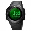 Тактичний водостійкий кварцовий годинник Skmei Ribas black