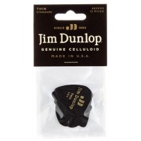 Медіатори Dunlop 483P03TH Genuine Celluloid Black Thin Player's Pack (12 шт.) Медіатори Dunlop 483P03TH Genuine Celluloid Black Thin Player's Pack (12 шт.)