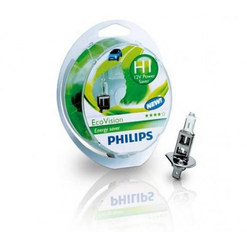 Автолампа PHILIPS 12258ECOS2 55W 12V P14, 5s H1 EcoVision в інтернет супермаркеті PbayMarket!