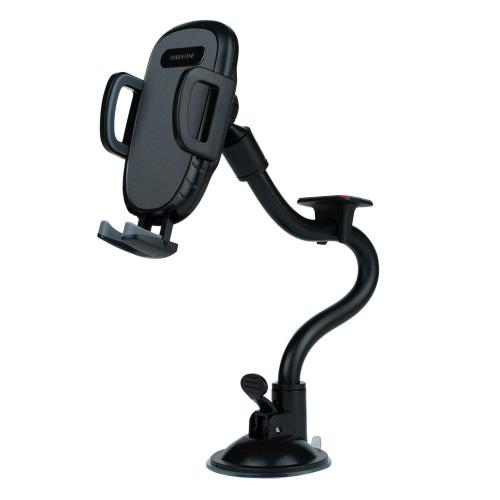 Тримач для смартфона розсувна система фіксації Borofone BH54 Racer windshield Black - Gray Тримач для смартфона розсувна система фіксації Borofone BH54 Racer windshield Black - Gray