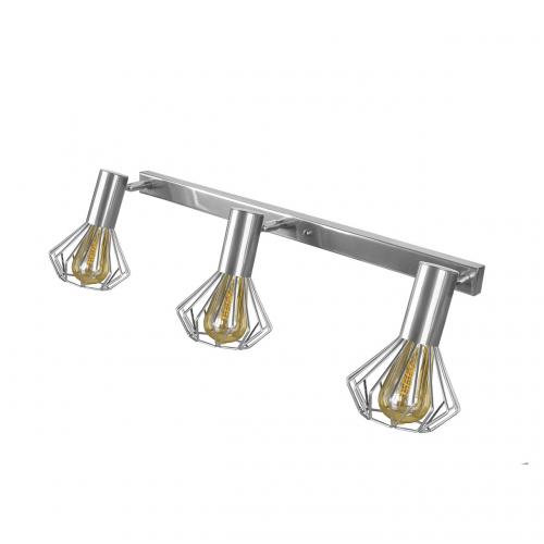 Світильник лофт MSK Electric Diadem настінно-стельовий NL 22151-3 CR хром Світильник лофт MSK Electric Diadem настінно-стельовий NL 22151-3 CR хром