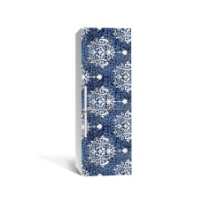 Наклейка на холодильник Zatarga «Сапфіровий кристал» 650х2000 мм вінілова 3Д наклейка декор на кухню