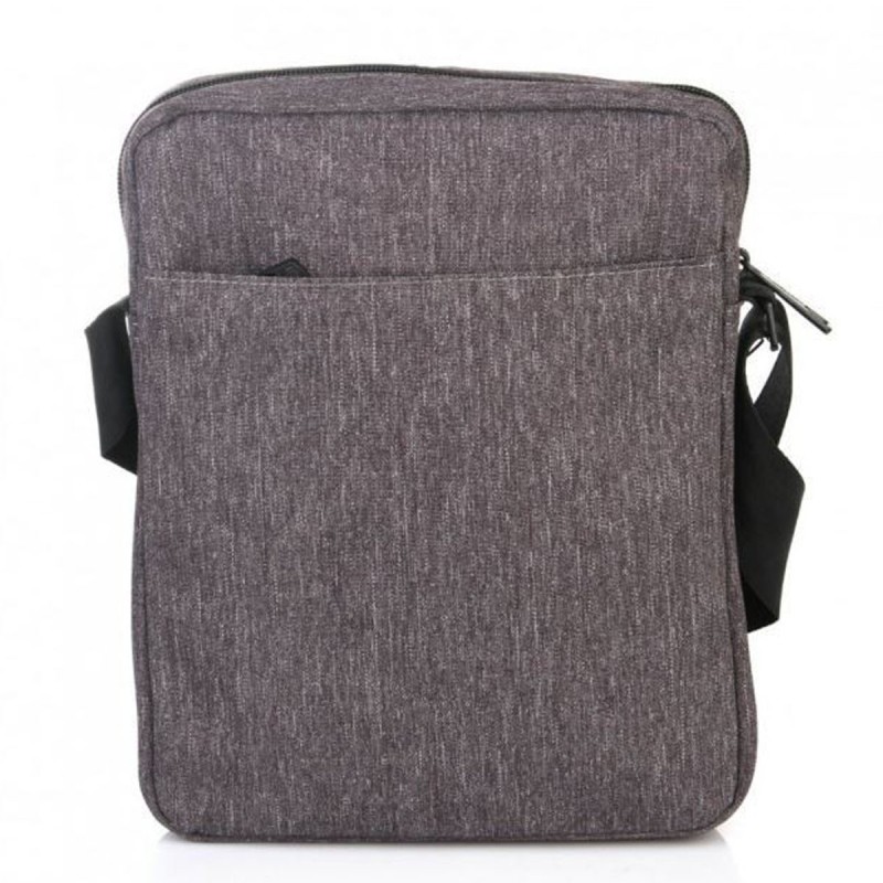 Сумка міська через плече Tigernu T-L5102 для планшета до 9.6'' 2 л 26х21х6 см Сірий (17187-hbr)