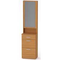 Тумба для взуття Зоя Компанит Вільха (50х37х200 см) Тумба для взуття Зоя Компанит Вільха (50х37х200 см)