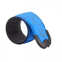 Світлодіодний LED браслет No Brand на руку AY-062 Blue USB акумуляторний Світлодіодний LED браслет No Brand на руку AY-062 Blue USB акумуляторний