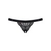 Мереживні танги з доступом Obsessive 828-THC-1 crotchless thong L/XL, чорні в інтернет супермаркеті PbayMarket!