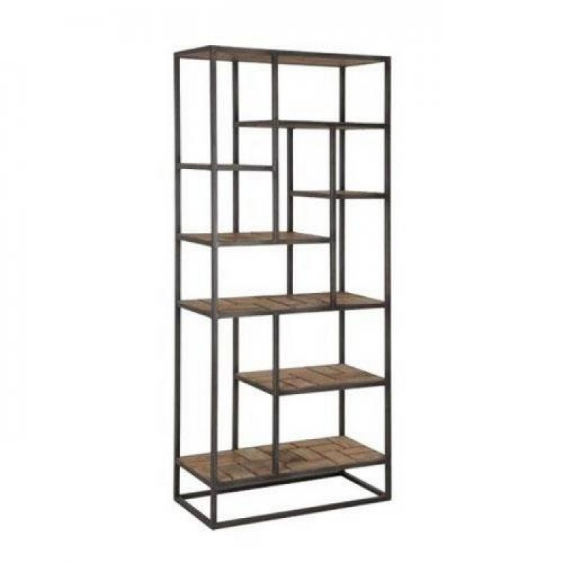 Стелаж для зберігання в стилі Loft NS-1703 1830x800x400 мм Черный