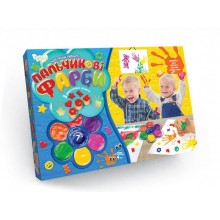 Пальчикові фарби Danko Toys Моя перша творчість (6819DT)