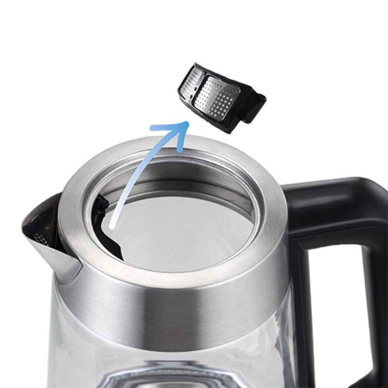 Електрочайник Trisa Easy Fill 6451.6912 2 л Прозорий (5680)