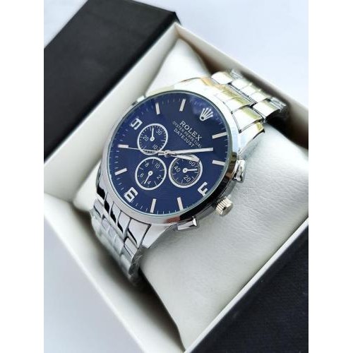 Наручний годинник чоловічий Clockhouse Rolex Сріблястий (IBW920SB) Наручний годинник чоловічий Clockhouse Rolex Сріблястий (IBW920SB)