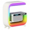 Настільна смарт лампа G-Smart Light HM-G3 RGB з бездротовою зарядкою та Bluetooth колонкою 15W White (3_04502)