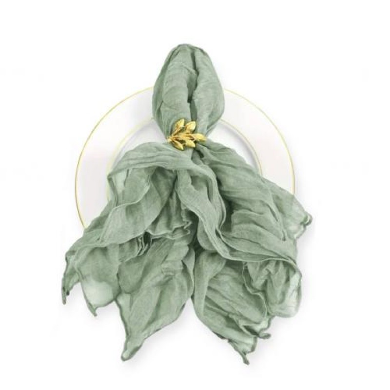 Серветки сервірувальні Leeseph 50х50 см Зелений 6 штук