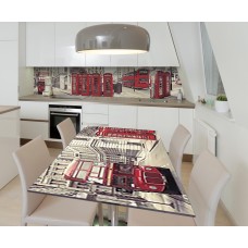 Наклейка вінілова на стіл Zatarga  