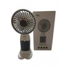 Вентилятор ручний акумуляторний Mini Fan ZB088C USB Сіро-білий