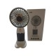 Вентилятор ручний акумуляторний Mini Fan ZB088C USB Сіро-білий