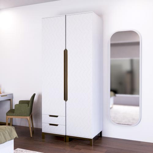 Пенал Art In Head 2 Swan лівий 500x2300x600 Білий супермат (105100201) Пенал Art In Head 2 Swan лівий 500x2300x600 Білий супермат (105100201)