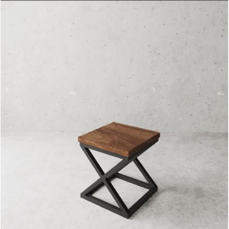 Стілець у стилі Loft NS-2092 530x320x320 мм Черный