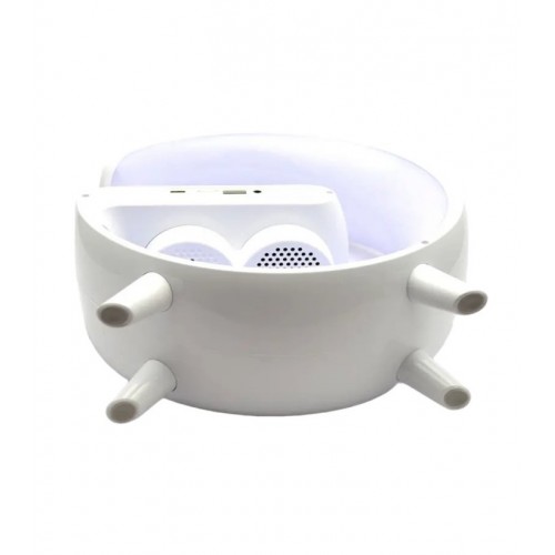 Настільна лампа-нічник Led Wireless Charging Speaker Google G11 8527 15W White Настільна лампа-нічник Led Wireless Charging Speaker Google G11 8527 15W White