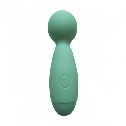 Мінівібромасажер Wooomy Smally Mini Wand Turquoise в інтернет супермаркеті PbayMarket!