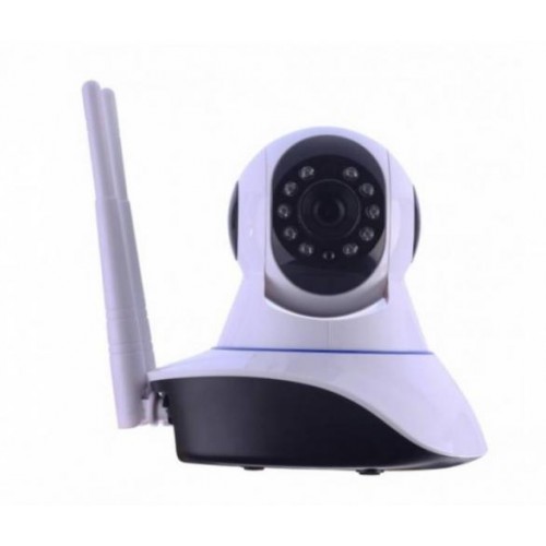 Бездротова Веб камера Онлайн Відеоняня з нахилом та панорамуванням WiFi Smart Net Camera Q6S з двома антенами Камера відеоспостереження з мікрофоном та зворотним зв'язком
