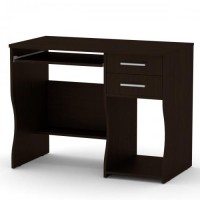 Стіл комп'ютерний СКМ 7 Компаніт 100х55х77 см Венге темний Стіл комп'ютерний СКМ 7 Компаніт 100х55х77 см Венге темний