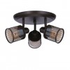 Спот Candellux Canabera 35x17 см Чорний (98-83098)