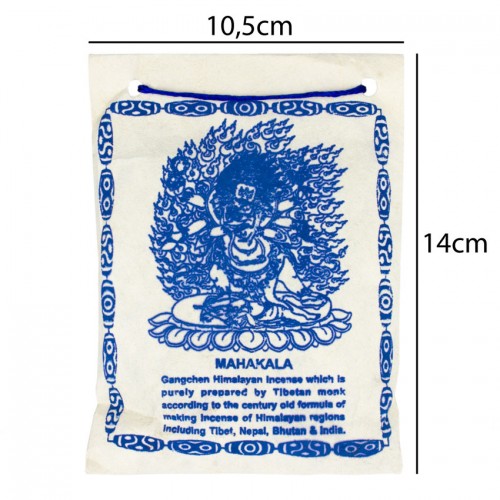 Пахощі Gangchen Порошкові Тибетські Санг Mahakala 45 г 14x10.5x1 см (26810) в інтернет супермаркеті PbayMarket!