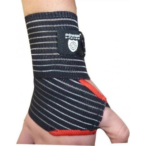 Кистові бинти Power System Elastic Wrist Support PS-6000 Black Кистові бинти Power System Elastic Wrist Support PS-6000 Black
