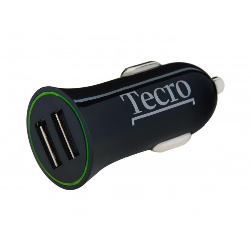 Автомобільний зарядний пристрій Tecro (2USBх2.1A) Black (TCR-0221AB) в інтернет супермаркеті PbayMarket!