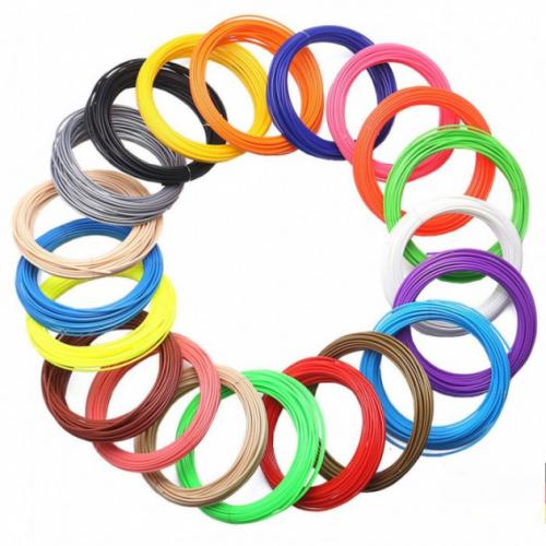 Pla пластик для 3D ручок пластикова нитка MCH 100 метрів 10 мотків по 10 метрів колірні стрижні для 3D pen Pla пластик для 3D ручок пластикова нитка MCH 100 метрів 10 мотків по 10 метрів колірні стрижні для 3D pen