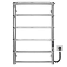 Рушникосушарка електрична Стандарт з полицею П6 500х800 Deffi Хром JD03 (C.SP.80.50.6.E.C.R.1)