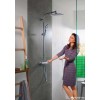 Душова система з термостатом Hansgrohe Crometta E 240 1jet Showerpipe 27271000