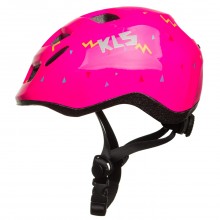Велосипедний дитячий шолом KLS ZIGZAG S 50-55 Pink (8585019395856)