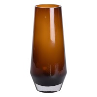 Ваза для квітів скляна Flower Season Botanica 32 см Коричневий (HP-10-28)