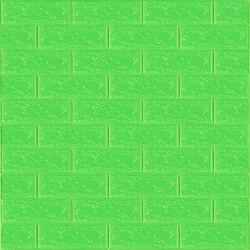 3D панель самоклеюча цегла Зелена 700x770x3мм (013-3) Sticker Wall SW-00000639 3D панель самоклеюча цегла Зелена 700x770x3мм (013-3) Sticker Wall SW-00000639
