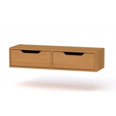 Навісне трюмо Компанит 11 100х33х22 см вільха