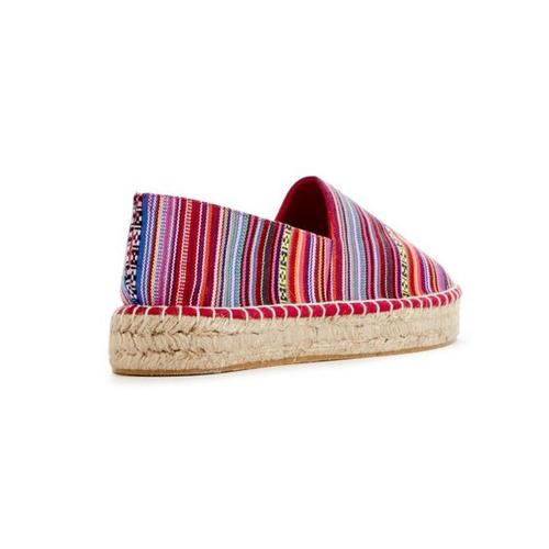 Еспадрильї JustFab Womens Trianne Pink Multi 36.5 Рожевий (FT1510305PNMI-36.5) в інтернет супермаркеті PbayMarket!